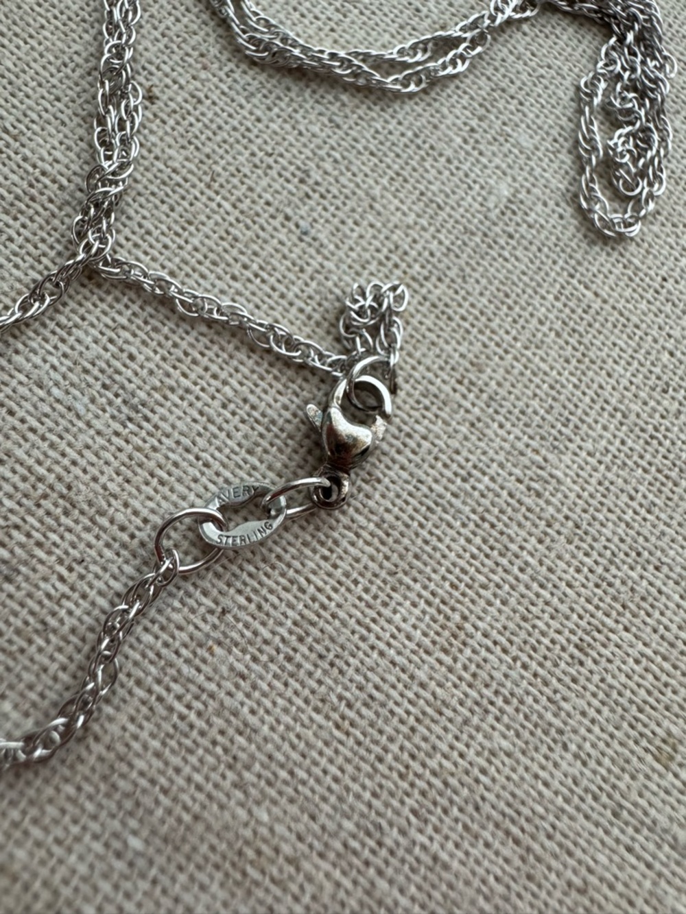 James Avery Silver Light Rope Chain - Picture 2 of 3